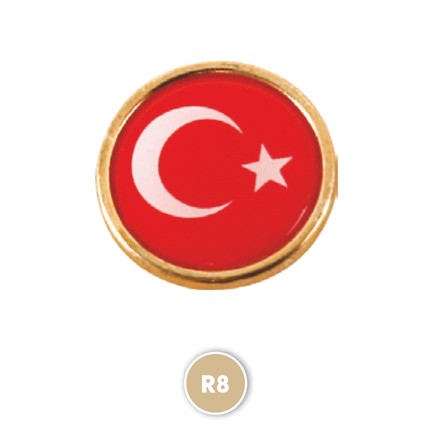 PR R-8 Rozet Bayrak